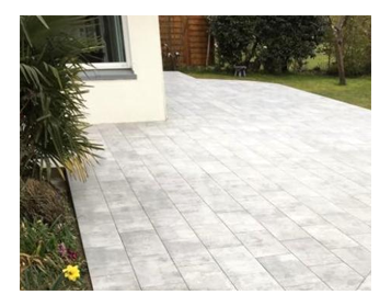 Extérieur Carrelage en extérieur dallage, terrasse